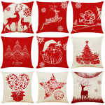 22748030639_863321343 Cushion cover soft comfortable pillowcase Gold Foil Printing Pillow Case Sofa Waist Throw Cushion-Feather Down