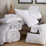 Down Duvet Feather proof fabric for sofa upholstered furniture 133/100 cotton fabric-Feather Down