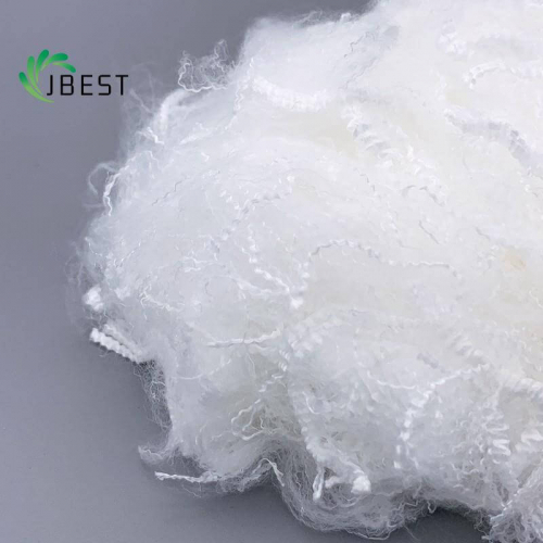 Hb1b8e0a416364fb7923a7213aec414daZ (2) Recycle polyester stable fiber directly used for filling purpose-Feather Down