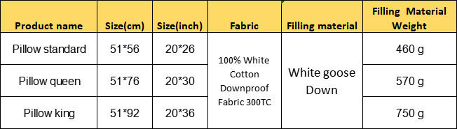 2023 China manufacture pillows for couch pillows for bed cushion inserts pillow inserts feather pillow-Feather Down