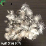 feather down Filling material 100% natrual soft feel Washed White Duck Feather 2-4cm-Feather Down