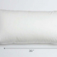 feather down pillow White Duck Feather and Down Cushion Pillow Insert for Wholesale-Feather Down