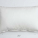 feather down pillow White Duck Feather and Down Cushion Pillow Insert for Wholesale-Feather Down